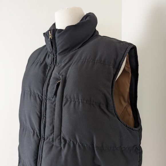St. John's Bay Quilted Cargo Vest Puffer Down Filled Comfy Warm Insulated - Picture 9 of 12